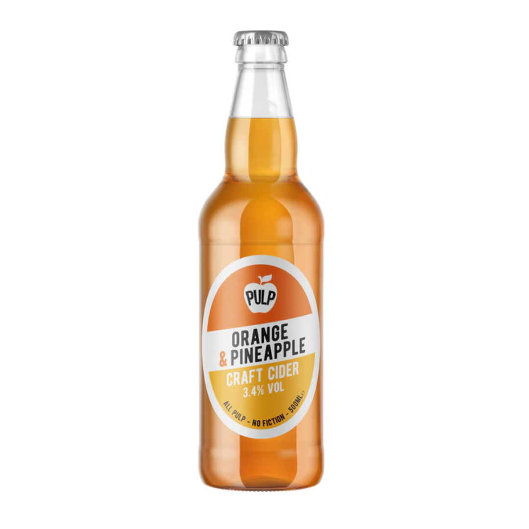 Pulp Orange & Pineapple Cider Bottle Pulp Orange & Pineapple Cider Bottle