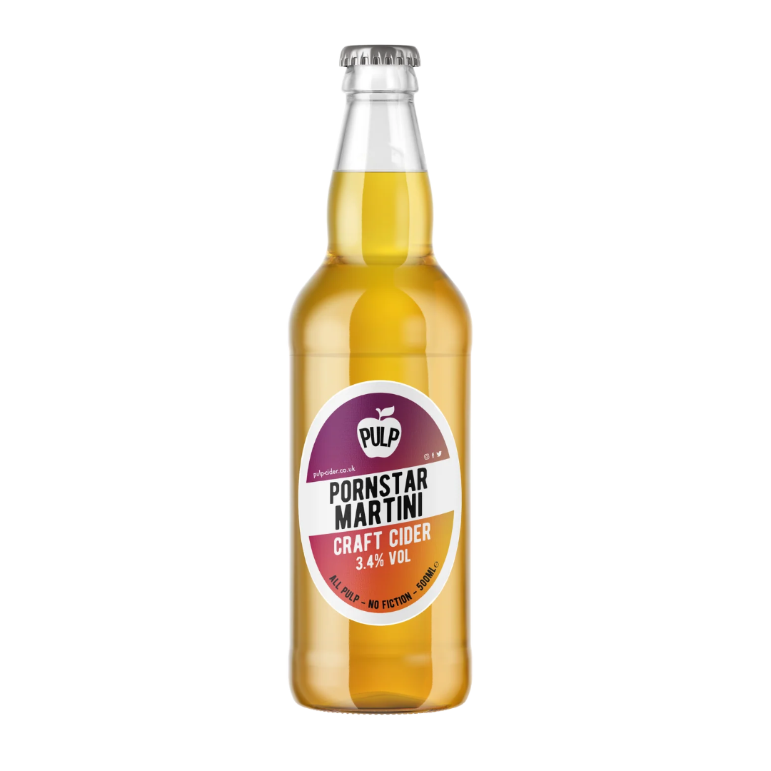 Pulp Pornstar Martini Cider Bottle