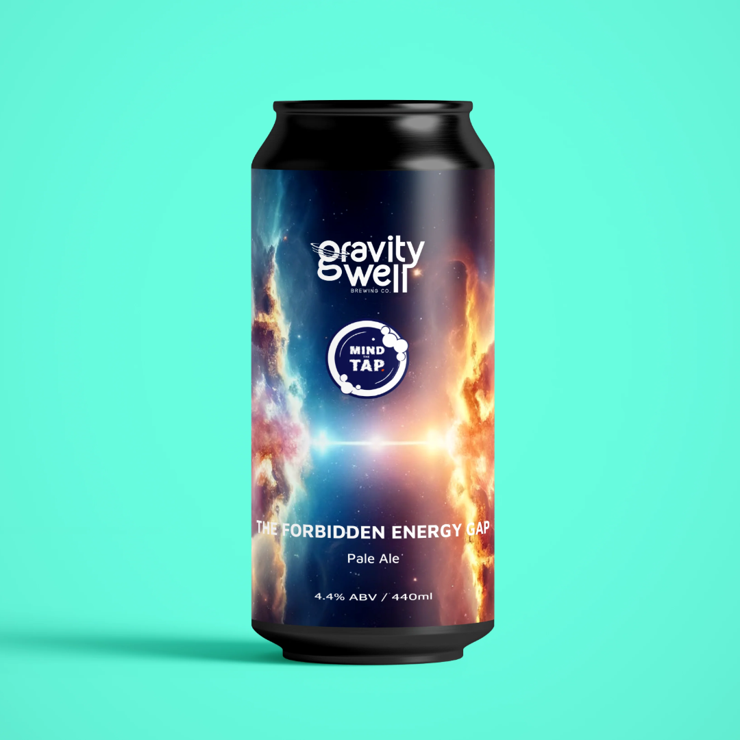 Gravity Well x Mind Tap The Forbidden Energy Gap Pale Ale Gravity Well x Mind Tap The Forbidden Energy Gap Pale Ale