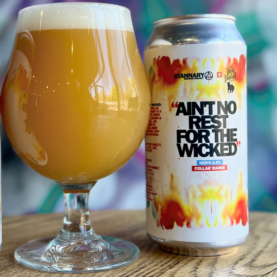 Stannary x Bang The Elephant Ain't No Rest For The Wicked IPA