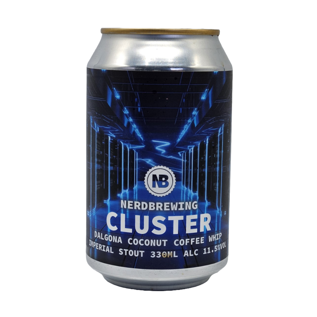 Nerdbrewing Cluster Dalgona Coconut Coffee Whip Imperial Stout Nerdbrewing Cluster Dalgona Coconut Coffee Whip Imperial Stout