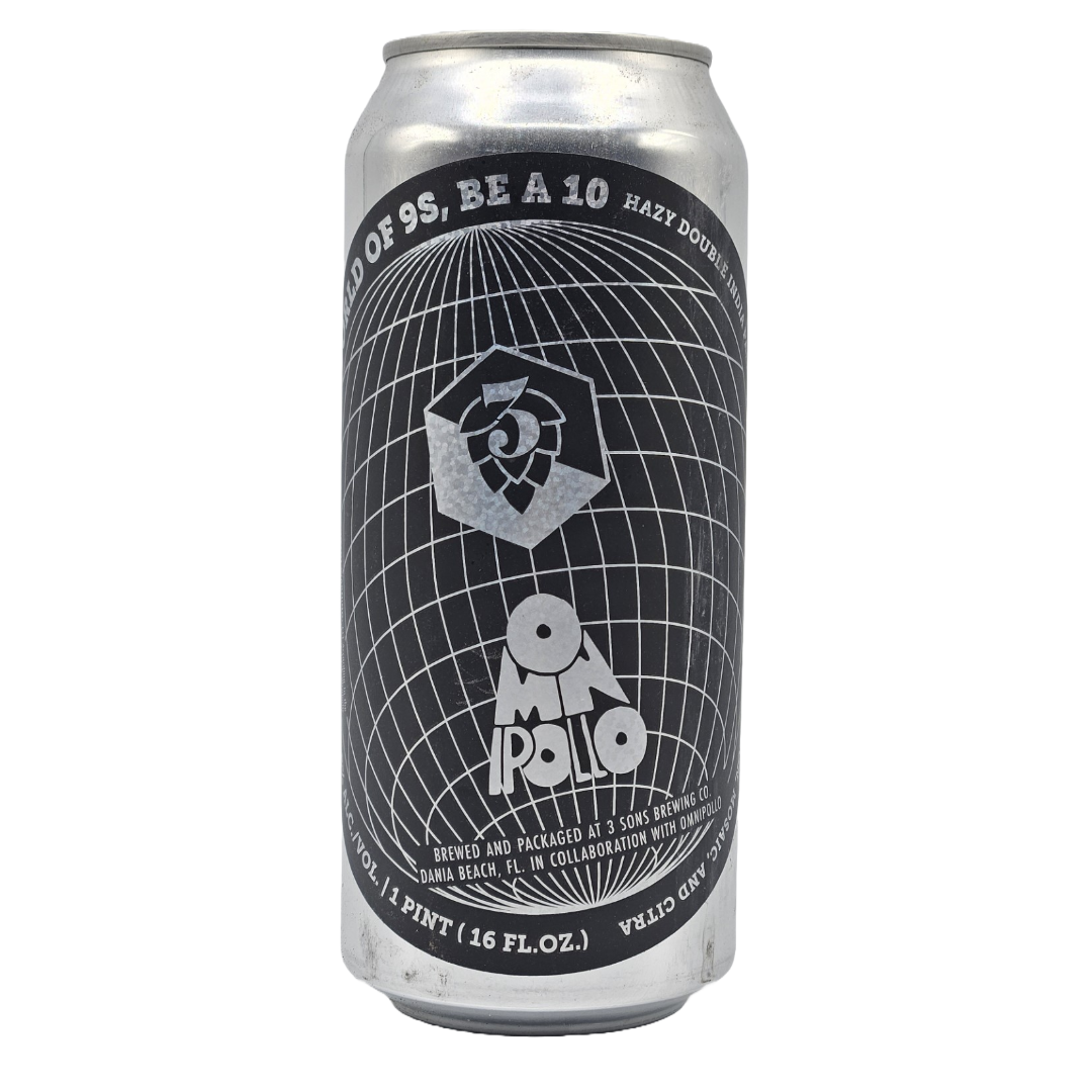 3 Sons x Omnipollo In A World of 9's Be A 10 DIPA 3 Sons x Omnipollo In A World of 9's Be A 10 DIPA