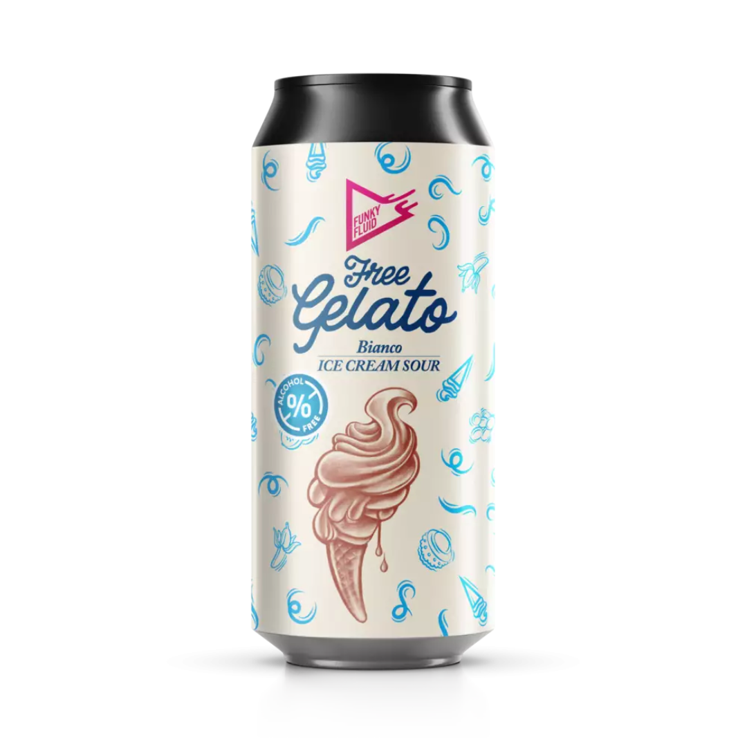 Funky Fluid Free Gelato Bianco Non Alcoholic Sour Funky Fluid Free Gelato Bianco Non Alcoholic Sour