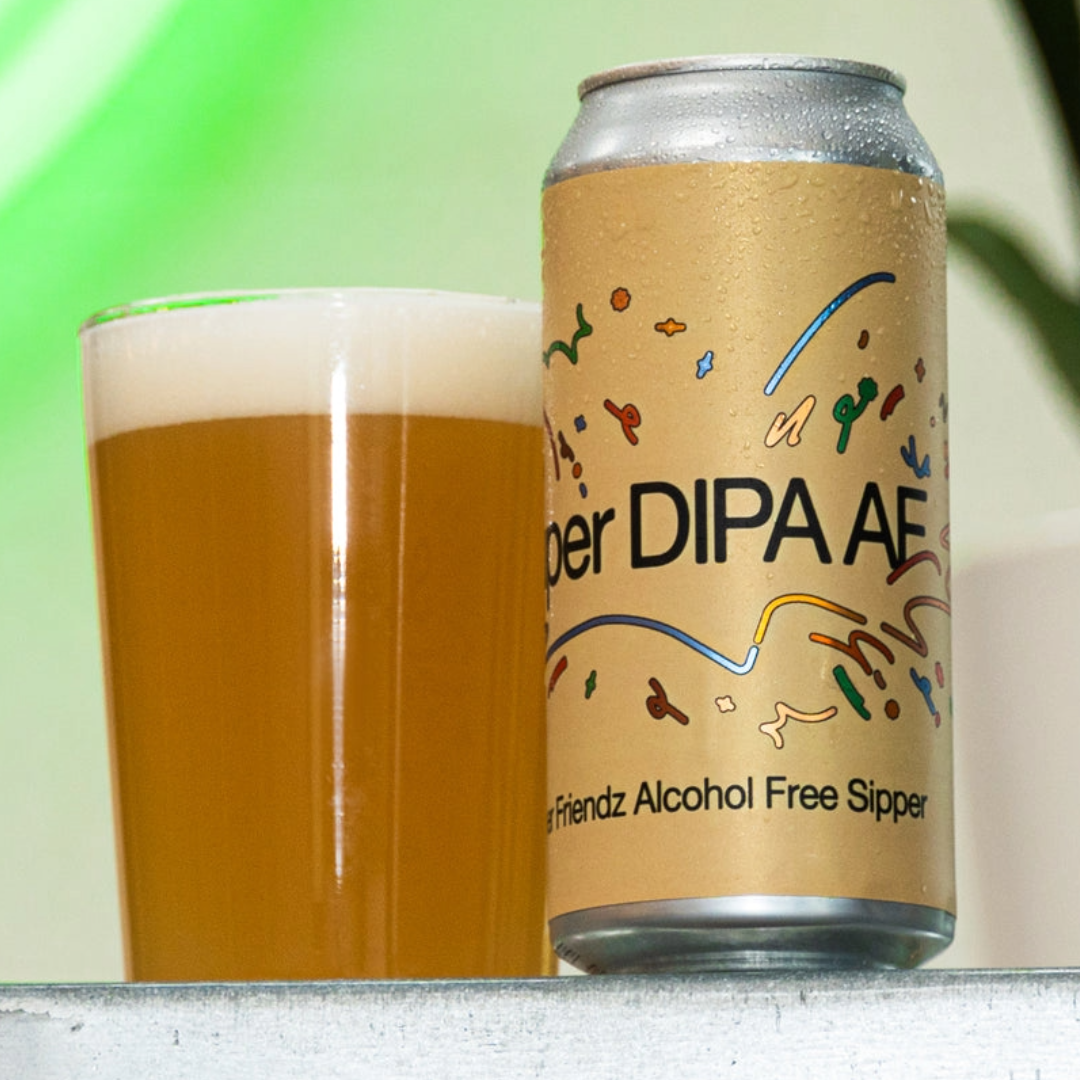 Northern Monk x Mash Gang x Super Friendz x Commonwealth ALCOHOL FREE Super DIPA Northern Monk x Mash Gang x Super Friendz x Commonwealth ALCOHOL FREE Super DIPA