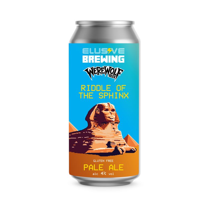 Elusive x Werewolf Riddle Of The Sphinx GF Pale Ale