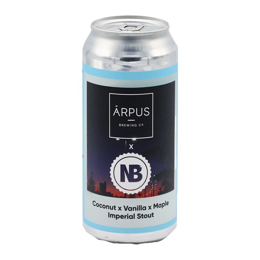 Arpus x Nerdbrewing Coconut x Vanilla x Maple Imperial Stout