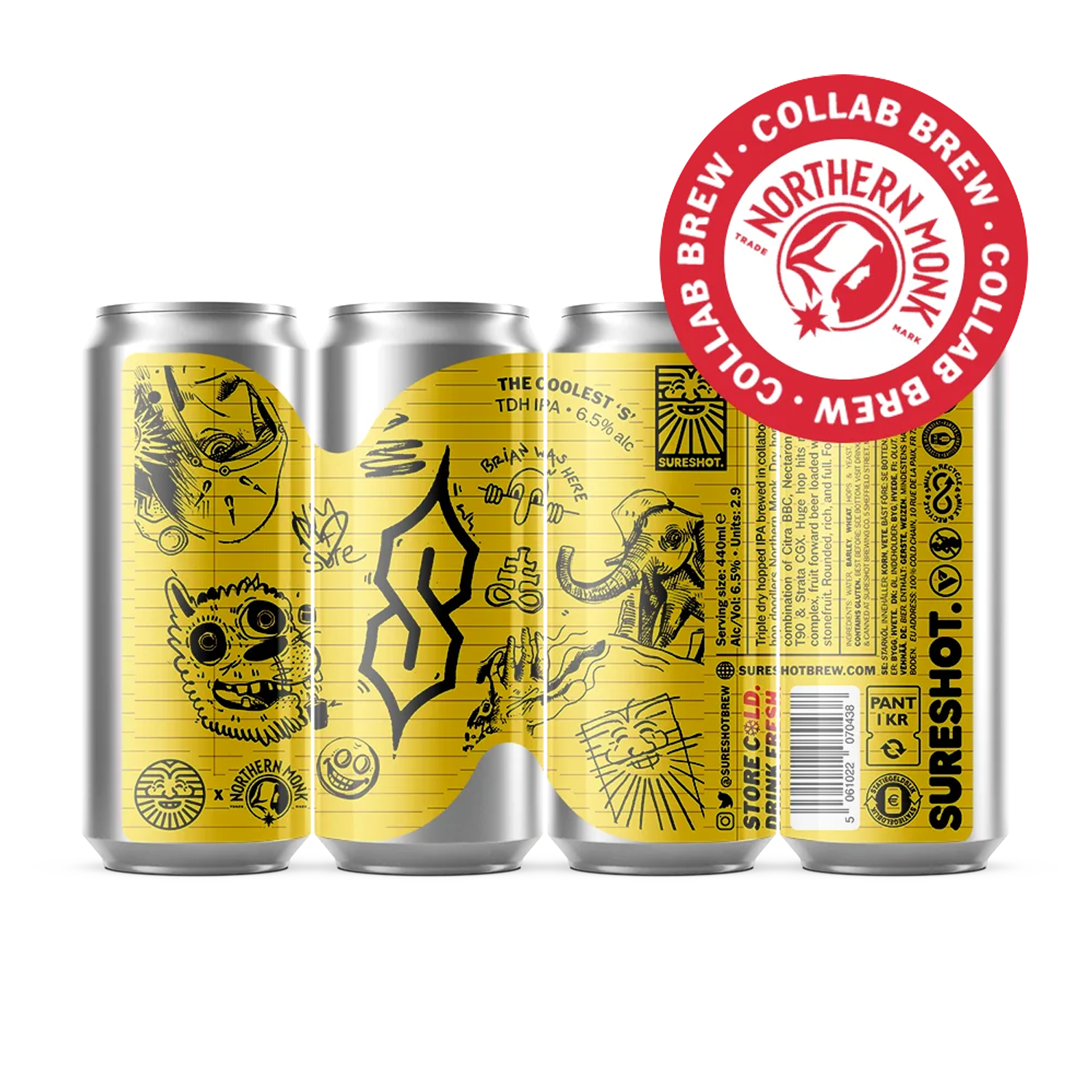 Sureshot x Northern Monk The Coolest S TDH IPA