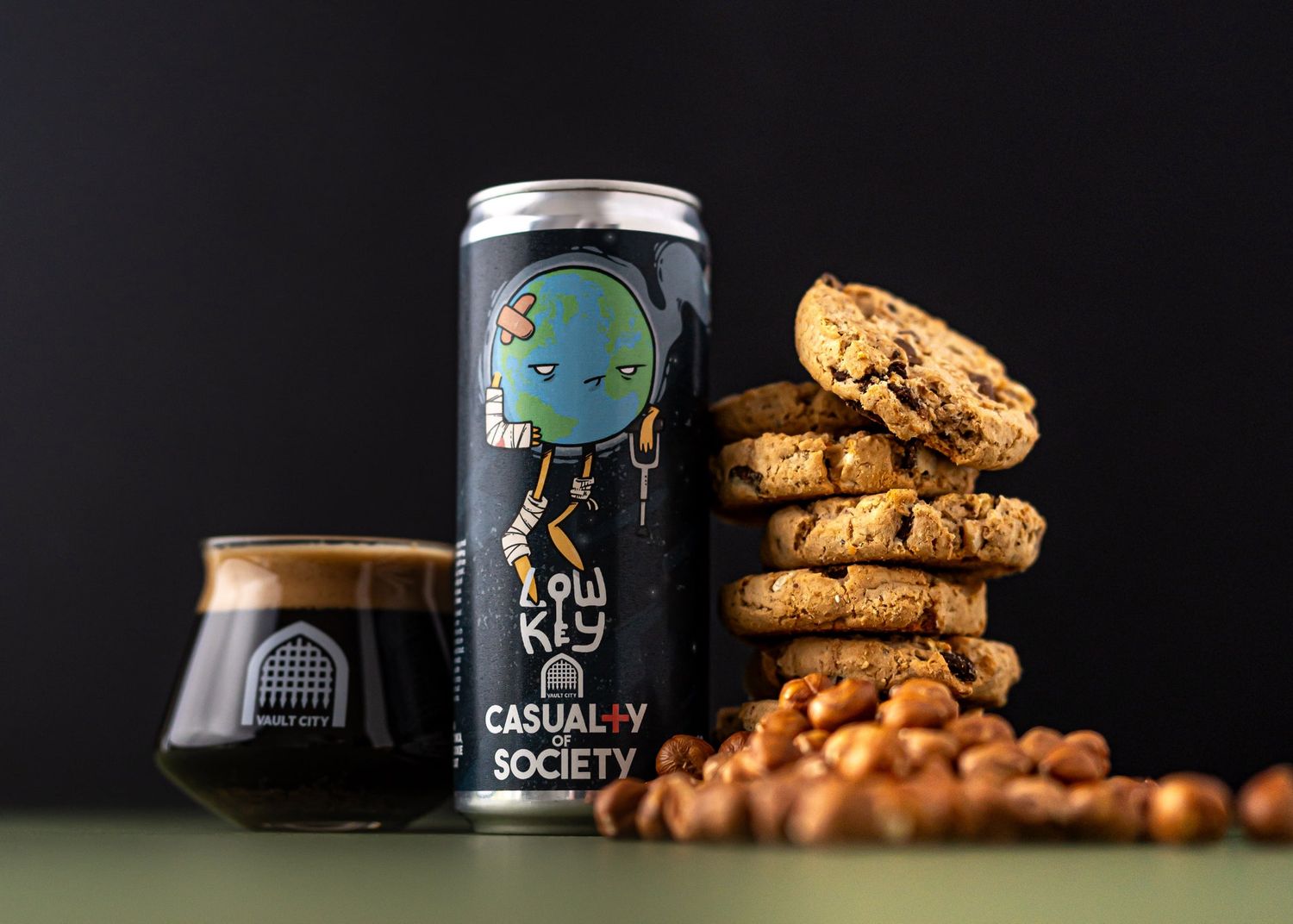 Low Key x Vault City Casualty Of Society Imperial Stout Low Key x Vault City Casualty Of Society Imperial Stout