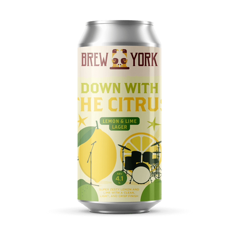 Brew York Down with the Citrus Lager