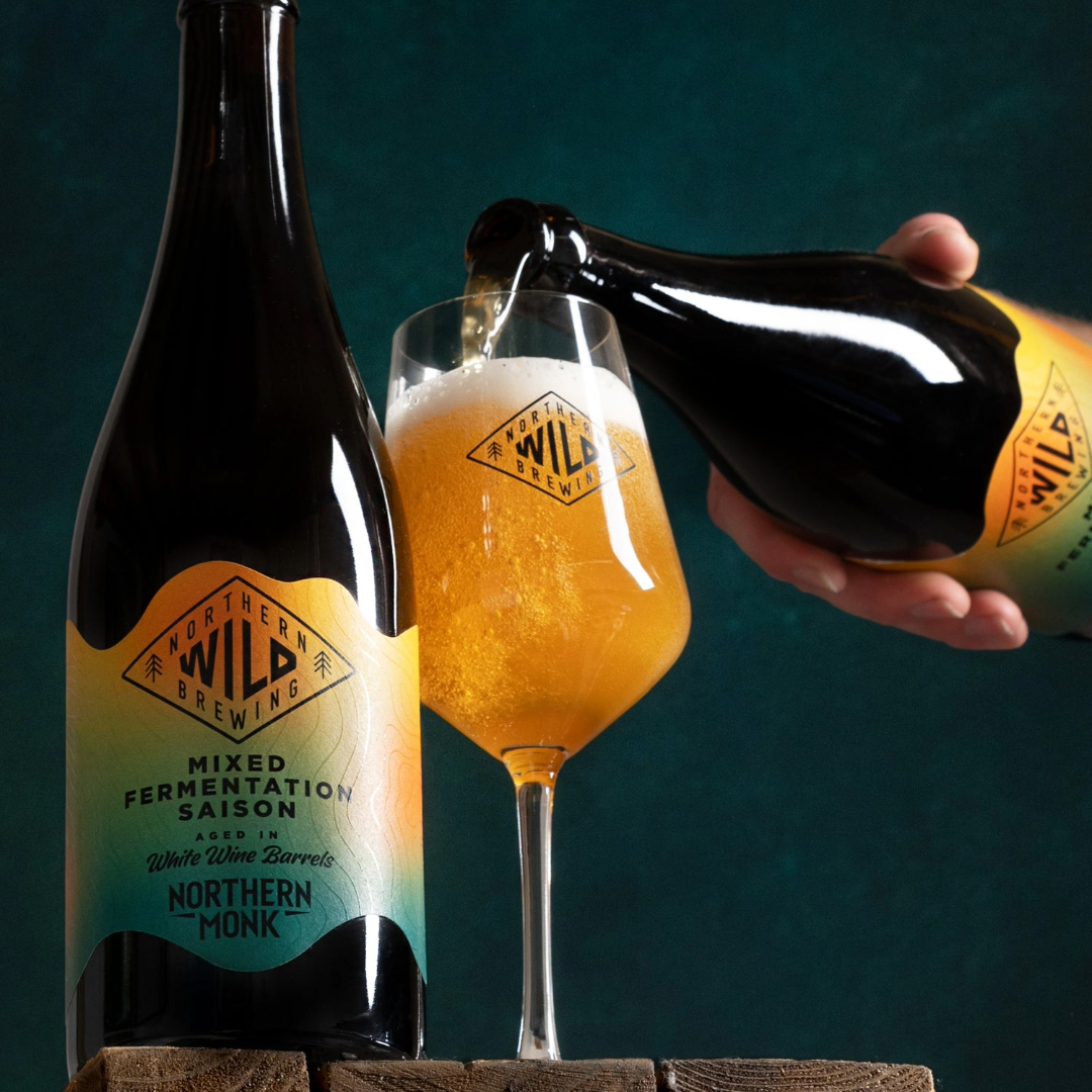 Northern Monk Wild 004 BA Mixed Fermentation Saison Northern Monk Wild 004 BA Mixed Fermentation Saison