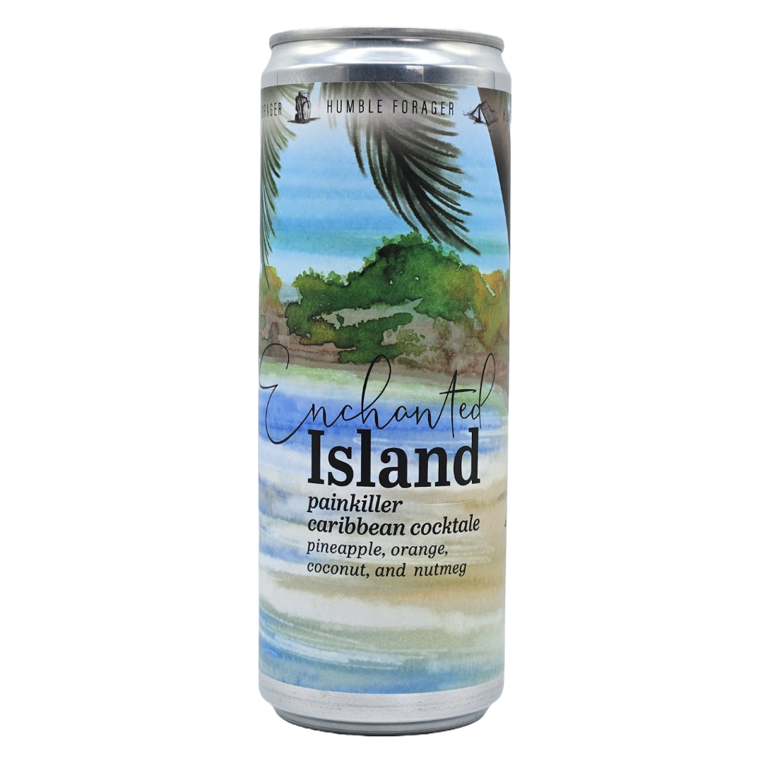 Humble Forager Enchanted Island V1 Painkiller Caribbean Cocktale Sour