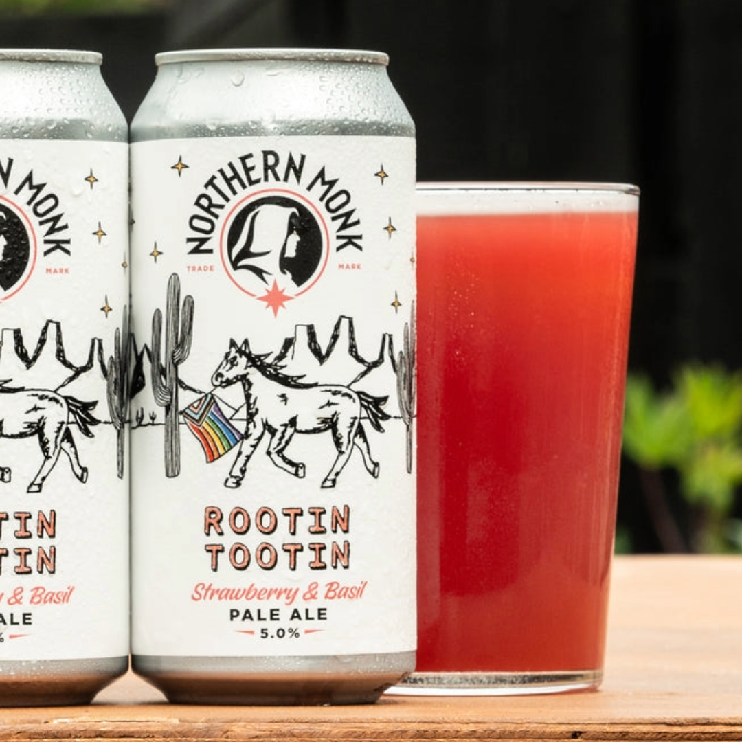 Northern Monk Rootin Tootin Strawberry & Basil Pale Ale Northern Monk Rootin Tootin Strawberry & Basil Pale Ale