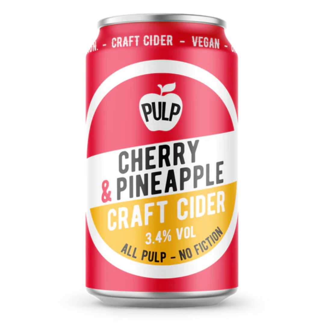 Pulp Cherry &amp; Pineapple Cider CAN