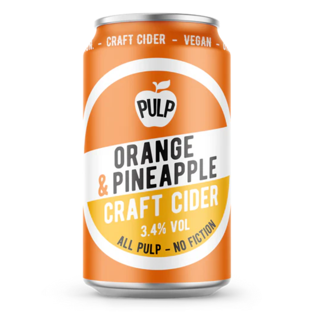 Pulp Orange & Pineapple Cider CAN Pulp Orange & Pineapple Cider CAN