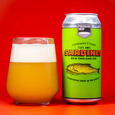 Pressure Drop Sardines NE IPA