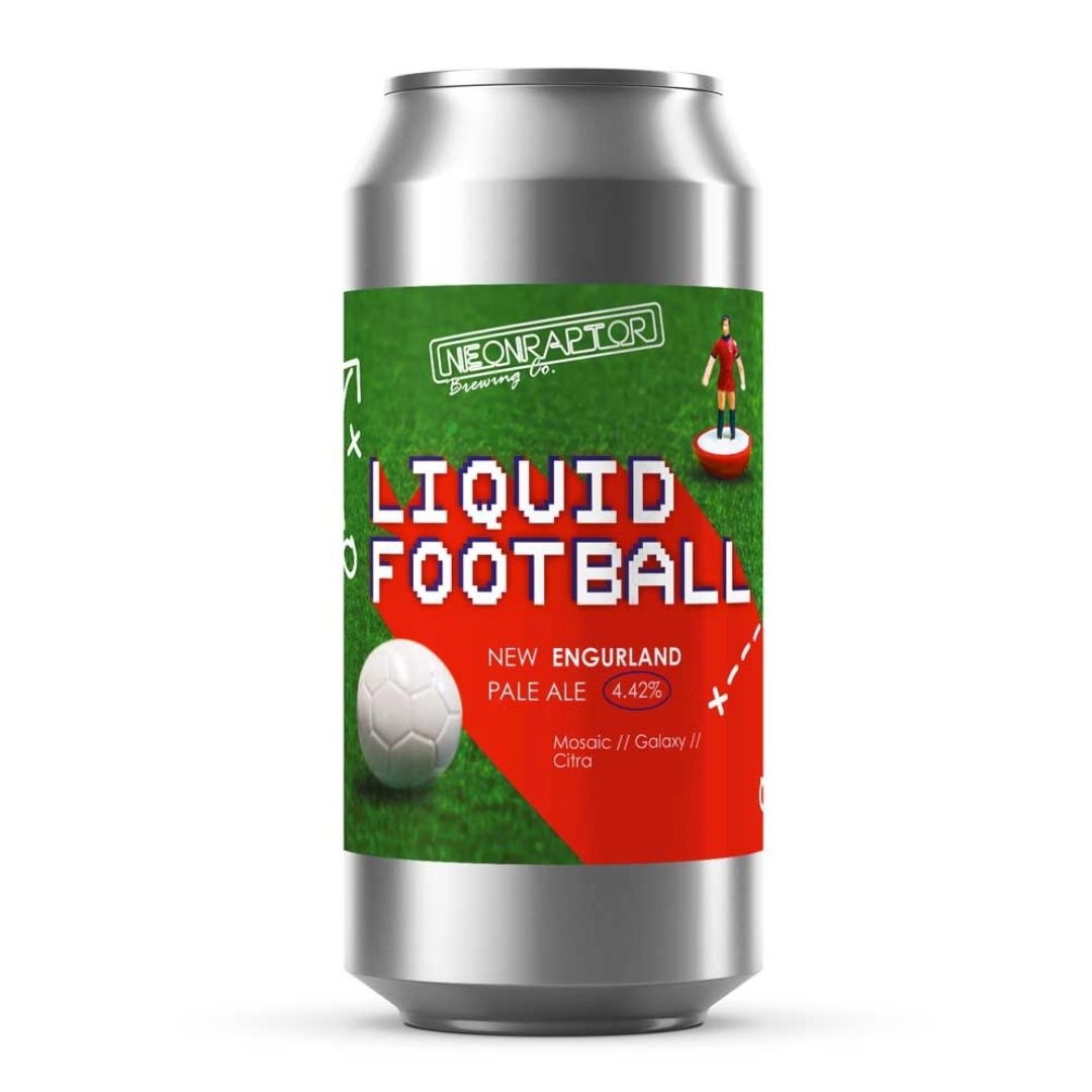 Neon Raptor Liquid Football NE Pale Ale Neon Raptor Liquid Football NE Pale Ale