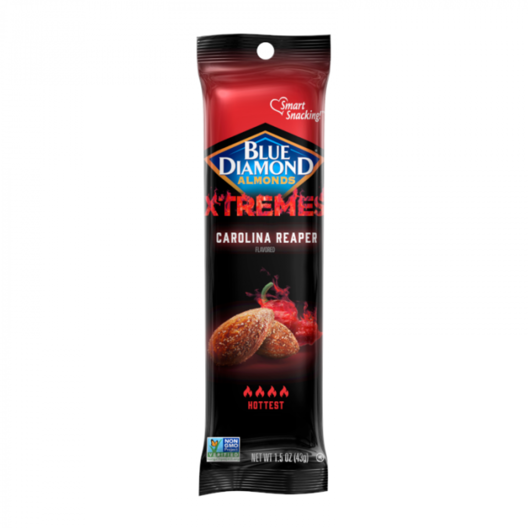 Blue Diamond Xtremes Carolina Reaper Flavoured Almonds