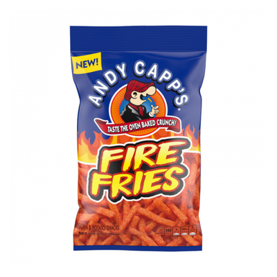 Andy Capp&#39;s Fire Fries Corn &amp; Potato Snacks SMALL