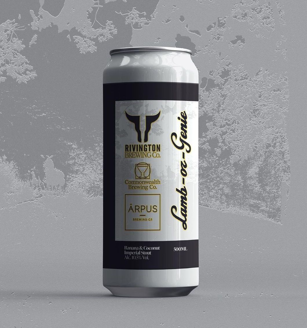 Rivington x Commonwealth x Arpus Lamb-or-Genie Imperial Stout Rivington x Commonwealth x Arpus Lamb-or-Genie Imperial Stout