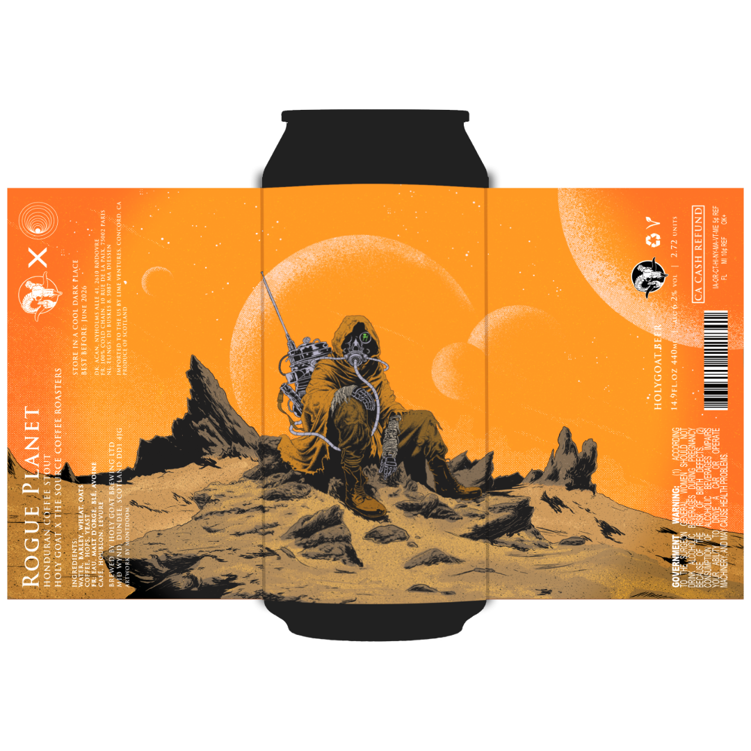 Holy Goat Rogue Planet Honduran Coffee Stout Holy Goat Rogue Planet Honduran Coffee Stout