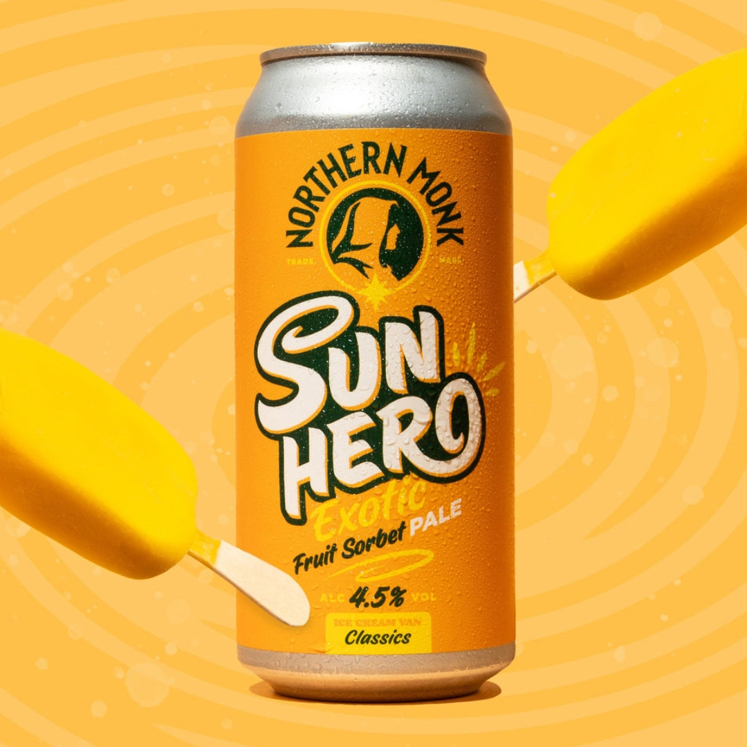 Northern Monk Sun Hero Exotic Fruit Sorbet Pale Ale