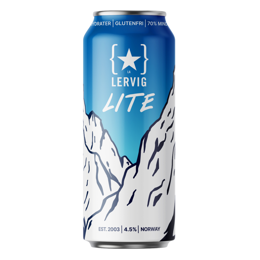 Lervig LITE Pilsner Gluten Free Lager Lervig LITE Pilsner Gluten Free Lager