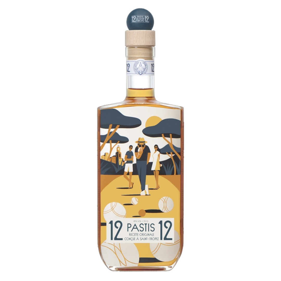 Pastis de Saint Tropez 12-12 Petanque