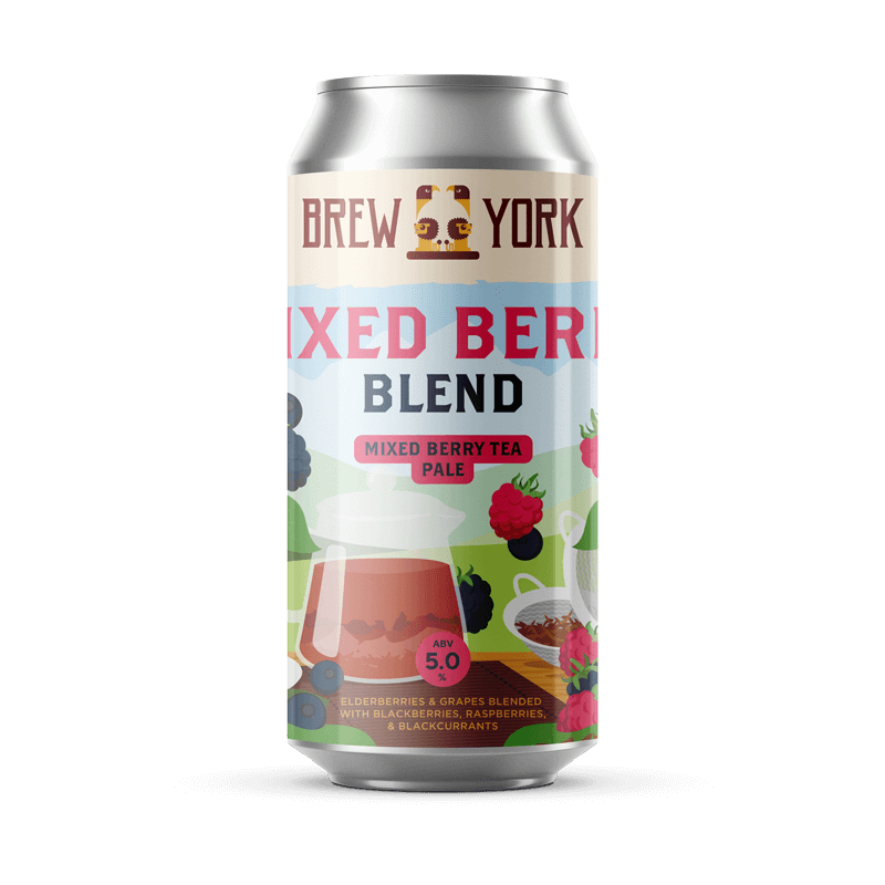 Brew York Mixed Berry Blend Tea Pale Ale