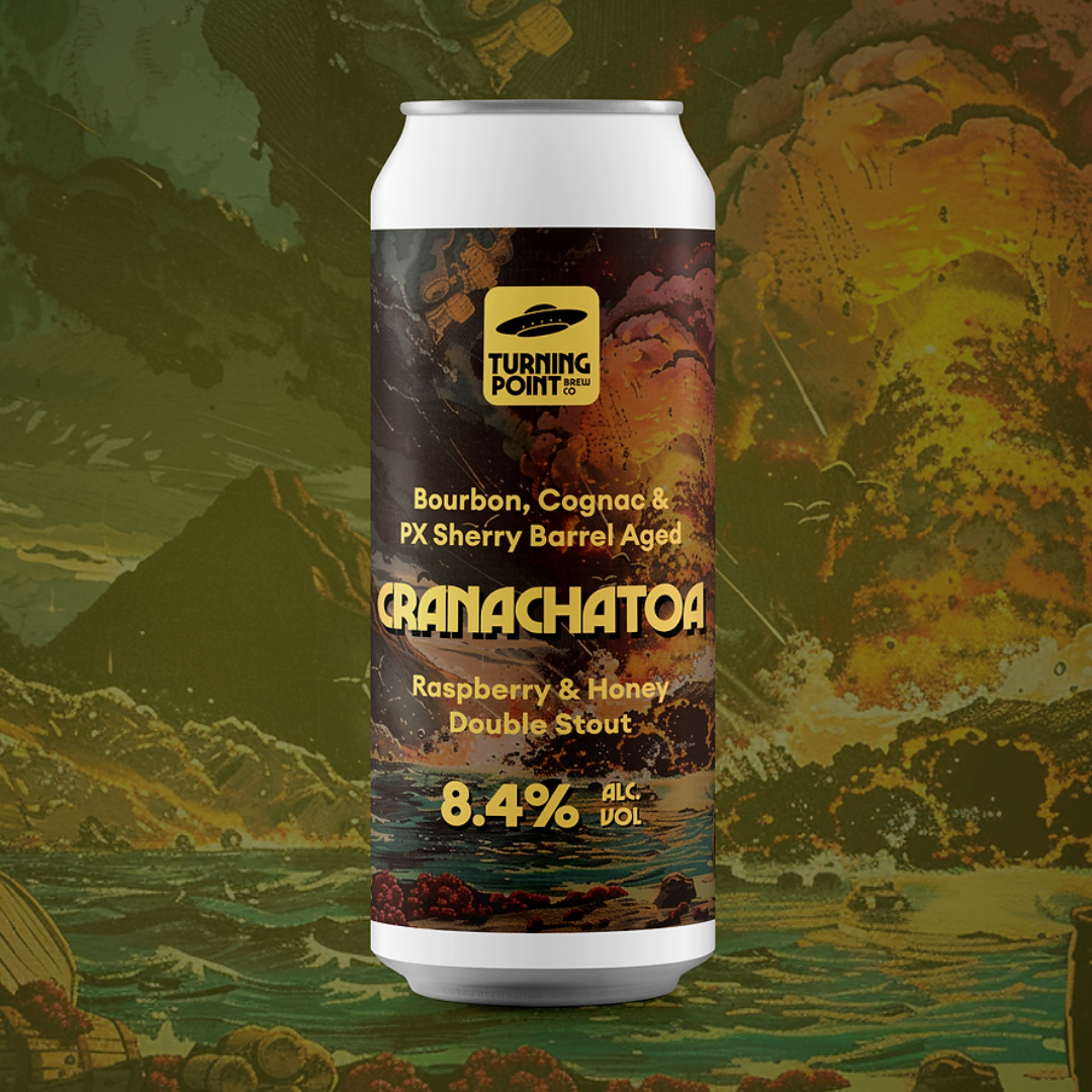Turning Point Bourbon Cognac PX Sherry BA Cranachatoa Raspberry &amp; Honey Double Stout
