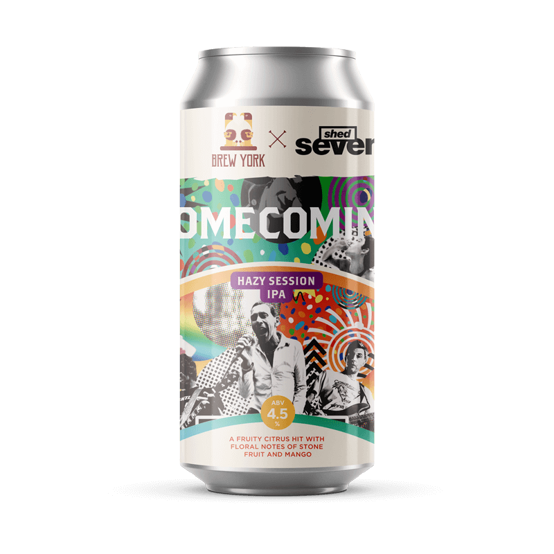 Brew York x Shed Seven Homecoming Hazy Session IPA