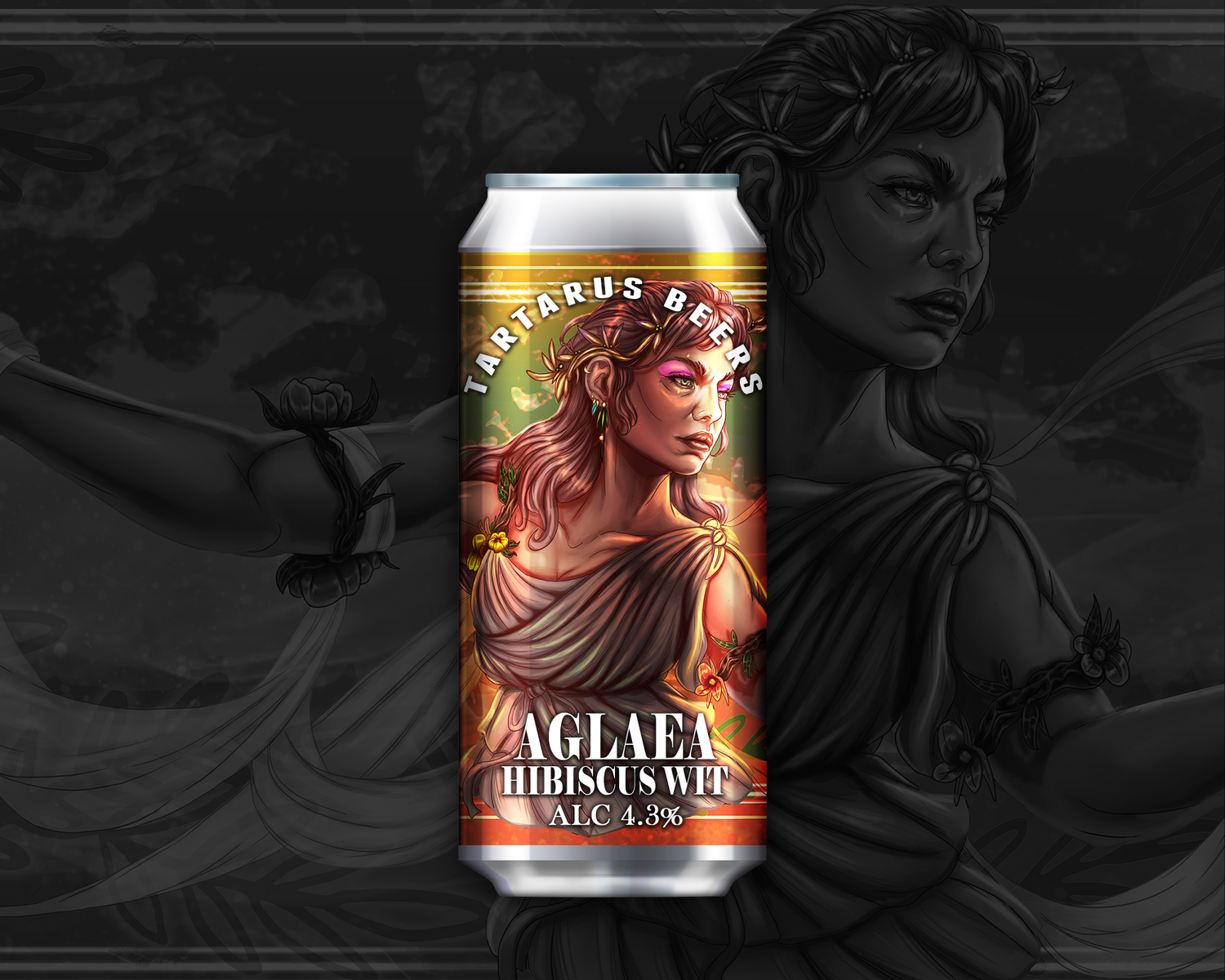 Tartarus Aglaea Hibiscus Wit