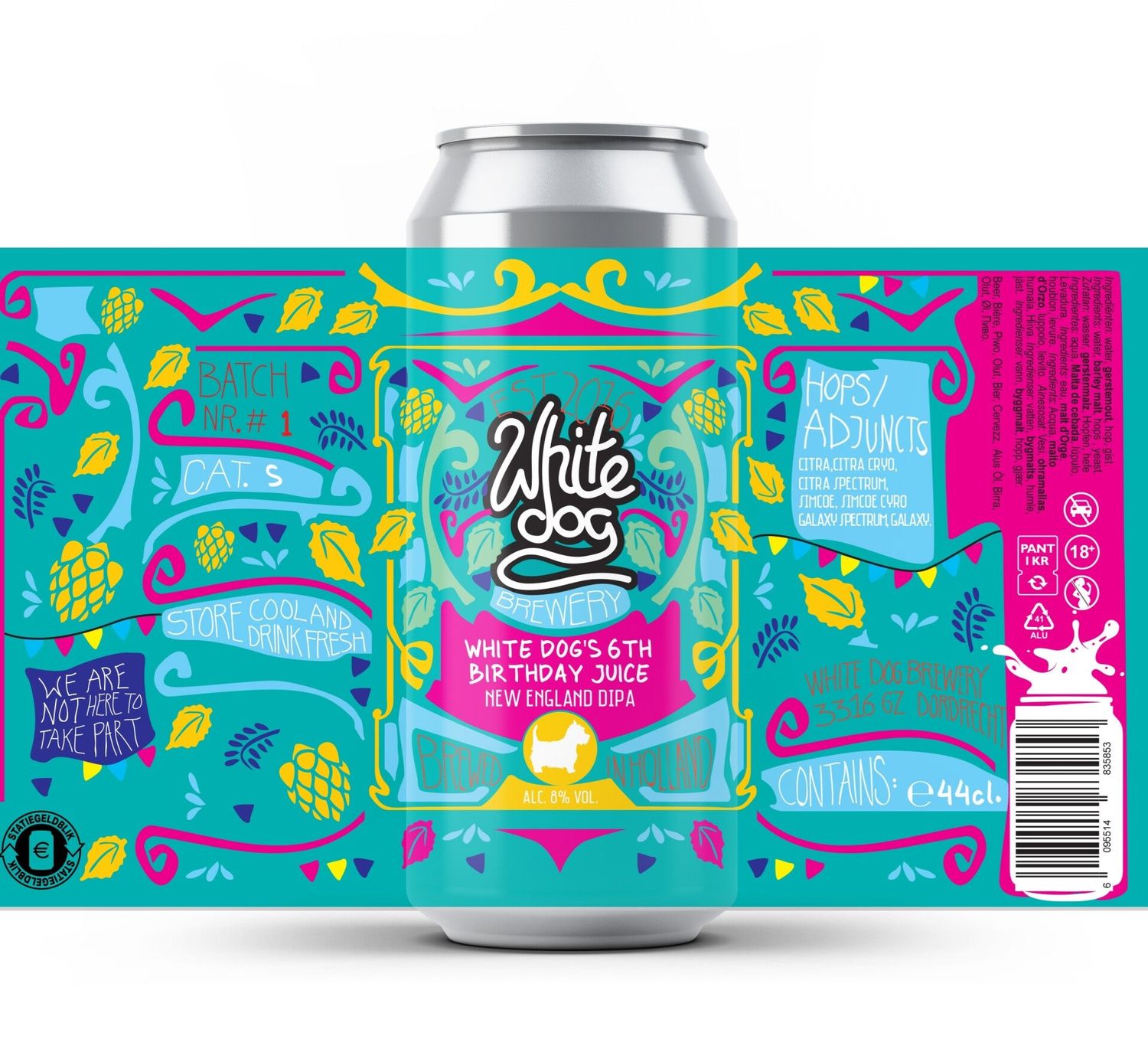 White Dog 6th Birthday Juice DIPA White Dog 6th Birthday Juice DIPA