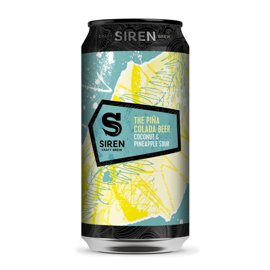 Siren The Pina Colada Beer Coconut &amp; Pineapple Sour
