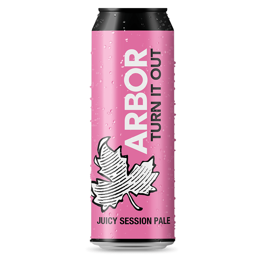 Arbor Turn It Out Juicy Session Pale Ale Arbor Turn It Out Juicy Session Pale Ale