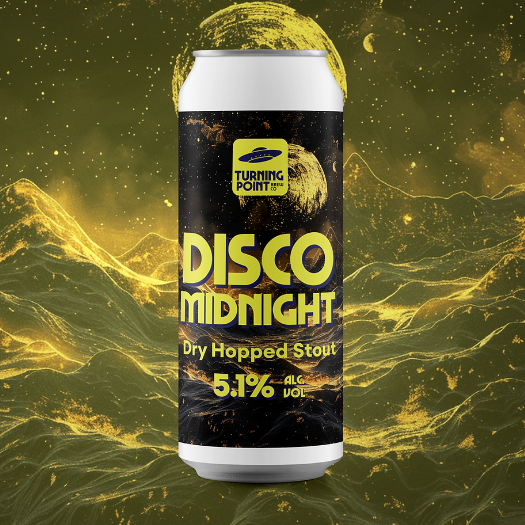 Turning Point Disco Midnight Dry Hopped Stout Turning Point Disco Midnight Dry Hopped Stout