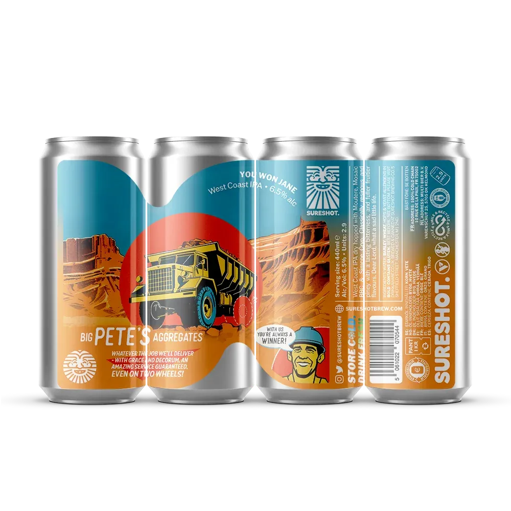 Sureshot You Won Jane WC IPA Sureshot You Won Jane WC IPA