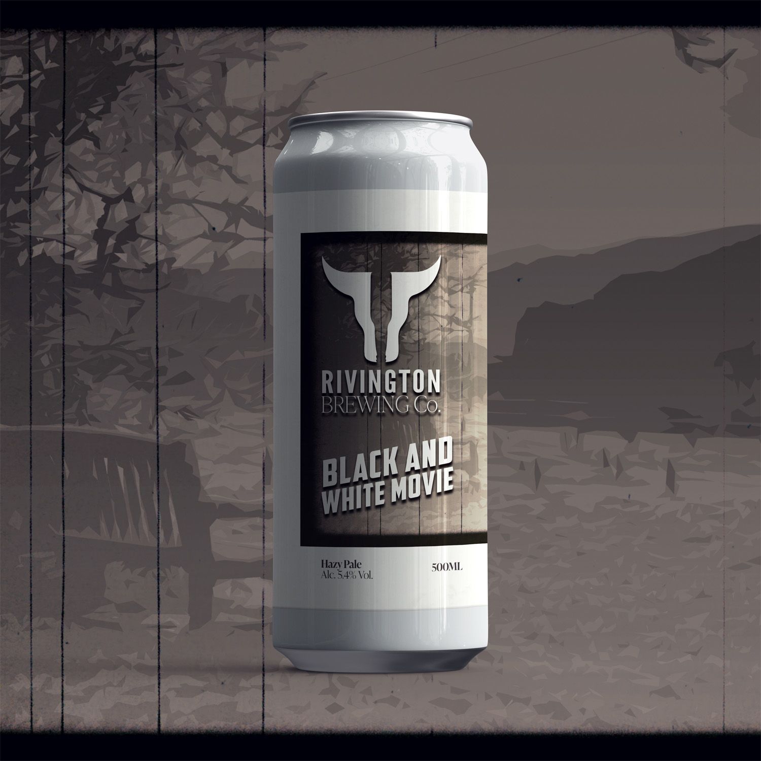 Rivington Black And White Movie Hazy Pale Ale