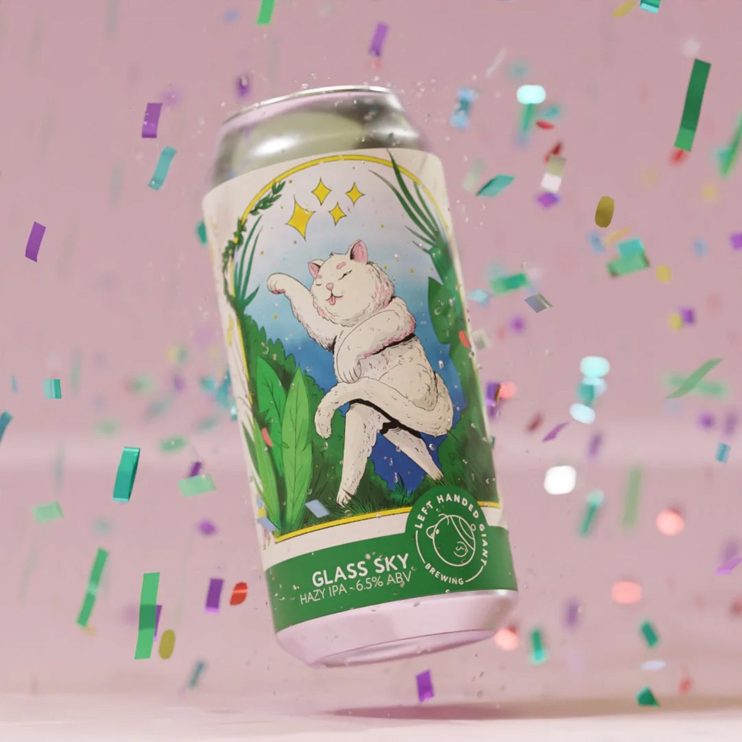 Left Handed Giant Glass Sky Hazy IPA