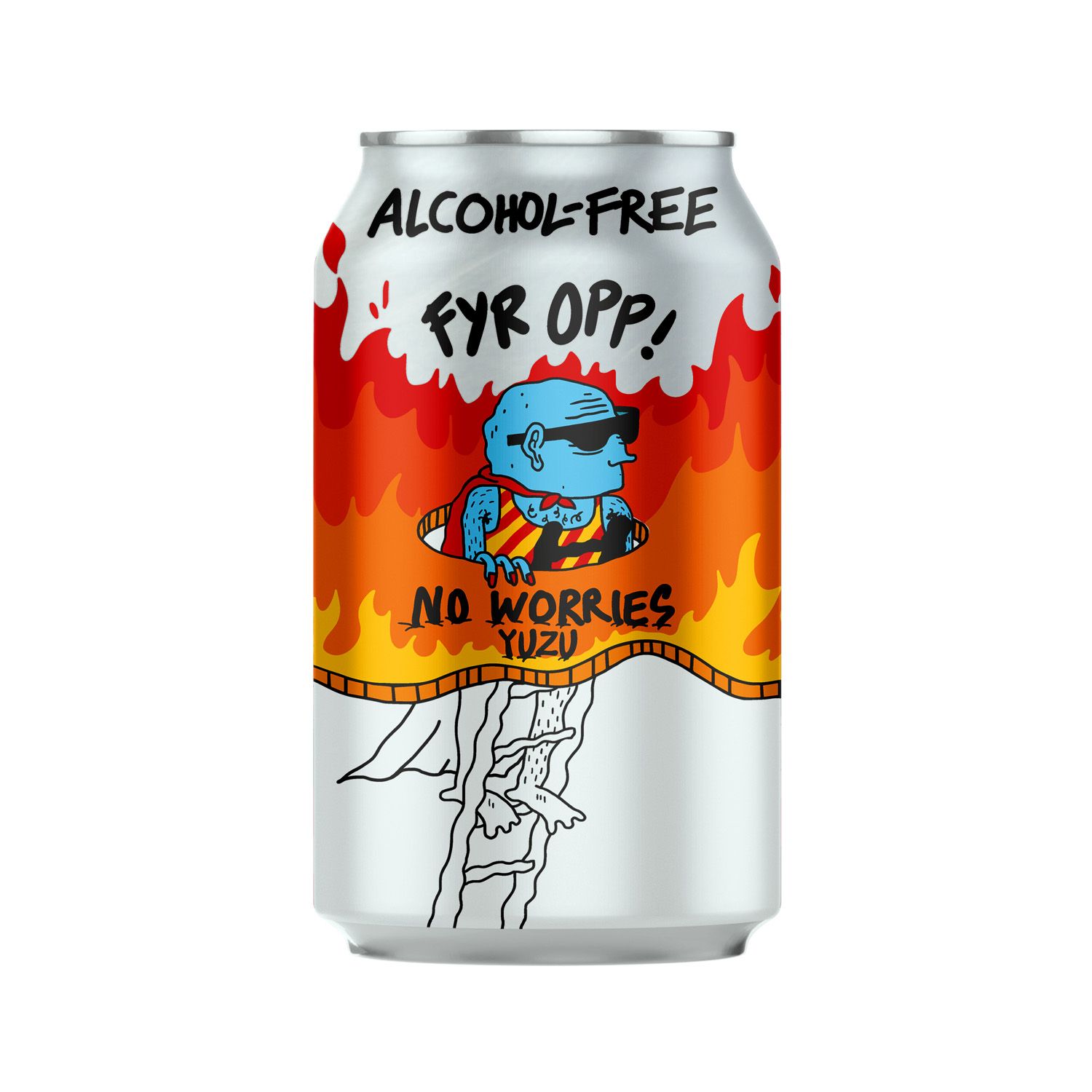 Lervig No Worries FYR OPP! Yuzu Alcohol Free IPA