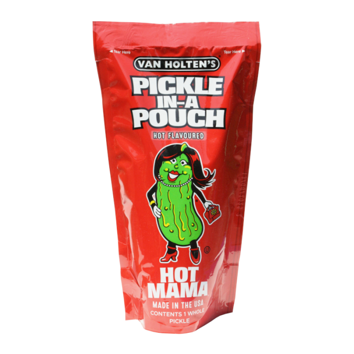Van Holten&#39;s Hot Mama Pickle in a Pouch