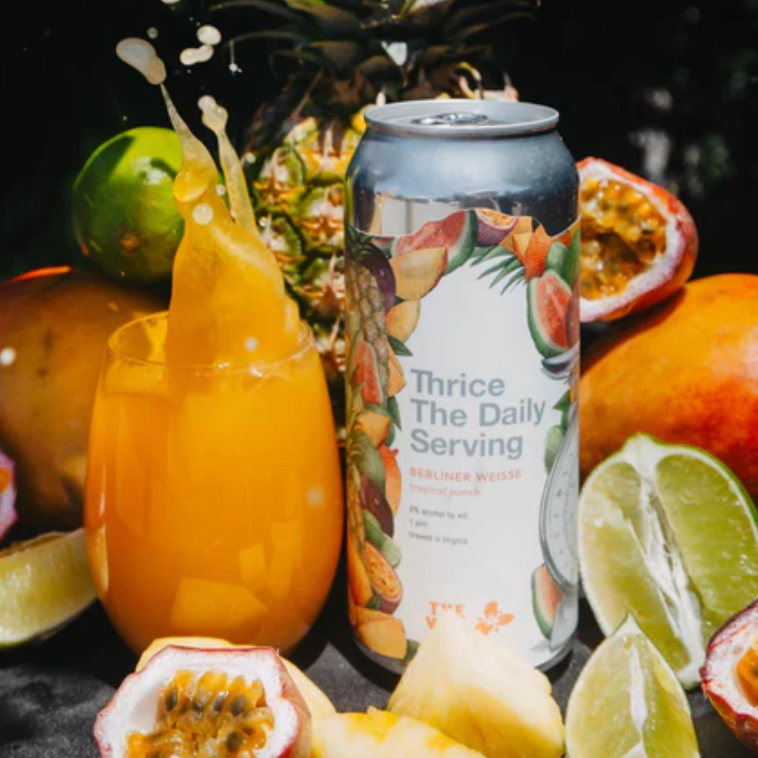 The Veil x Trillium Thrice The Daily Serving Tropical Punch Berliner Weisse