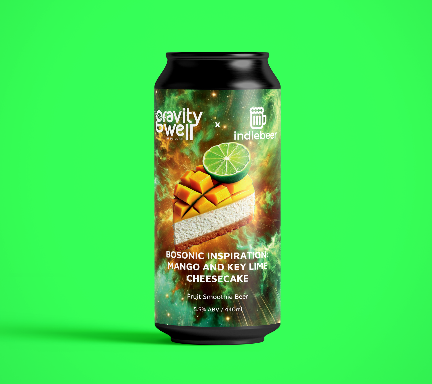 Gravity Well x Indiebeer Bosonic Inspiration Mango & Key Lime Cheesecake Sour Gravity Well x Indiebeer Bosonic Inspiration Mango & Key Lime Cheesecake Sour