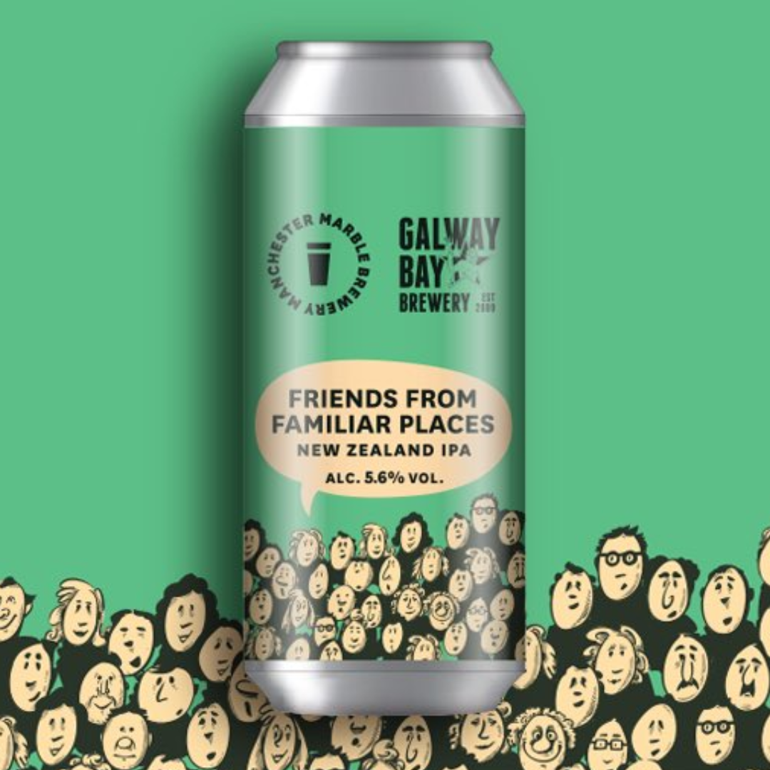 Marble x Galway Bay Friends From Familiar Places NZ IPA