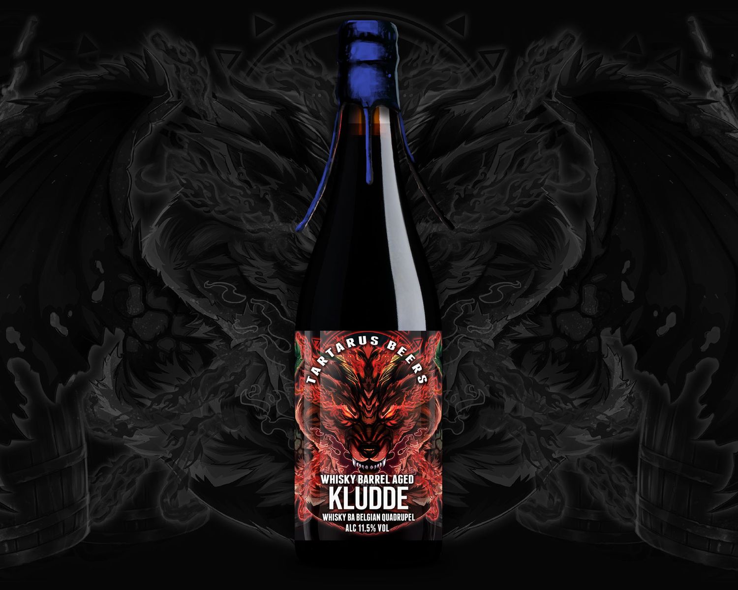 Tartarus Kludde Whisky Barrel Aged Belgian Quadrupel Tartarus Kludde Whisky Barrel Aged Belgian Quadrupel