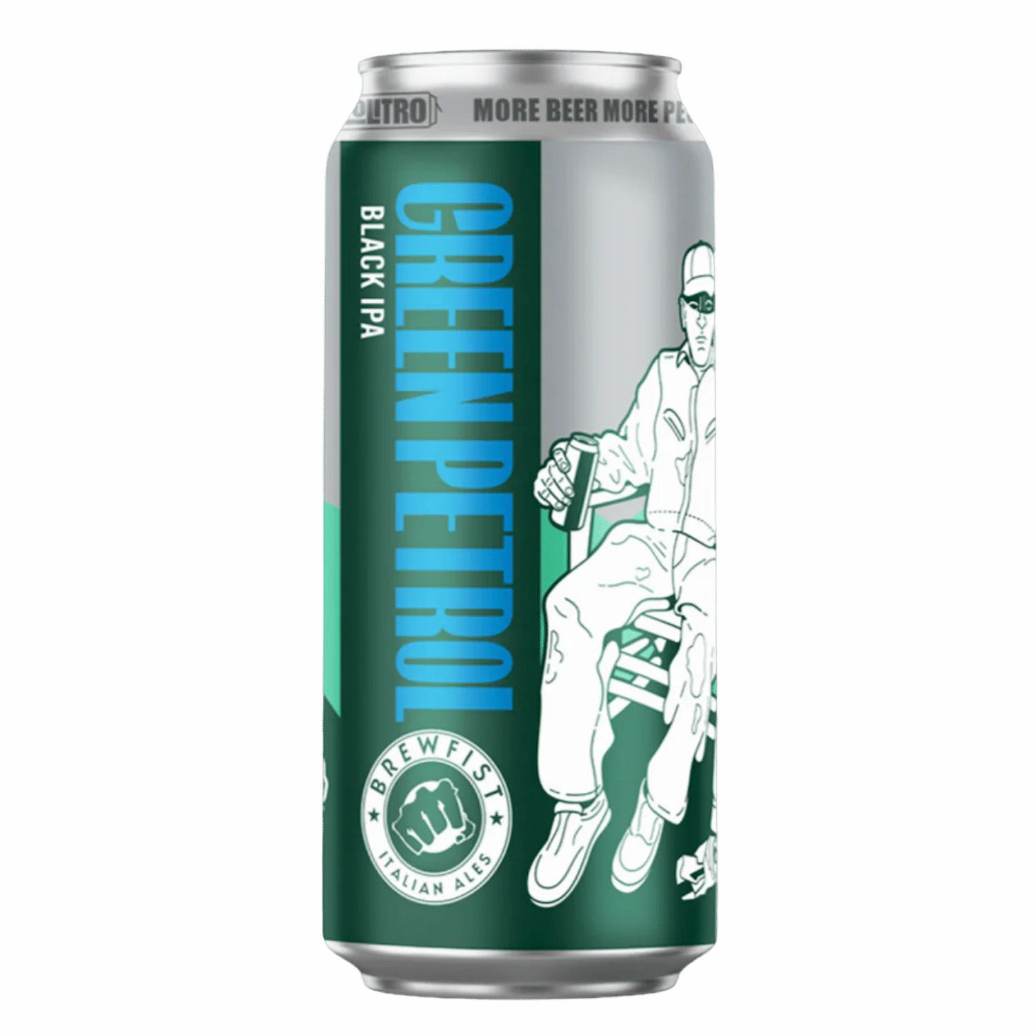Brewfist Green Petrol Black IPA