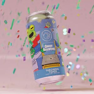 Left Handed Giant x Queer Brew Throwing Toads IPA Left Handed Giant x Queer Brew Throwing Toads IPA