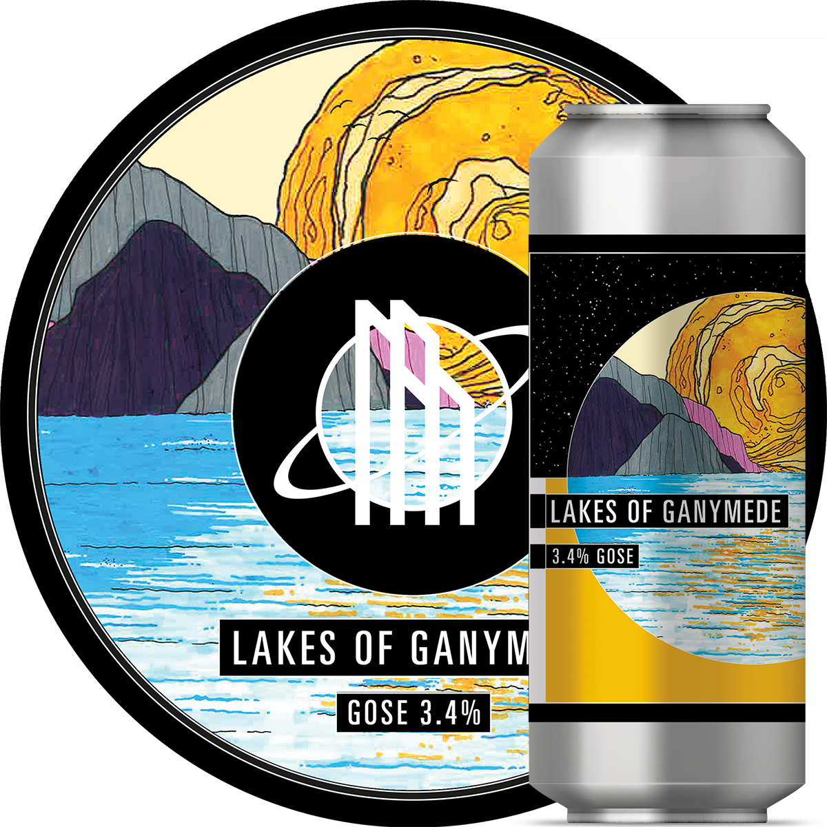 Makemake Lakes of Ganymede Apple &amp; Elderflower Gose