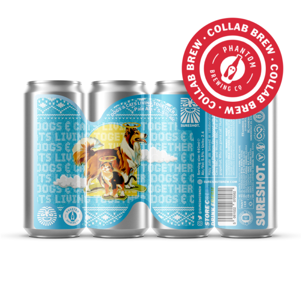 Sureshot x Phantom Dogs & Cats Living Together Pale Ale Sureshot x Phantom Dogs & Cats Living Together Pale Ale