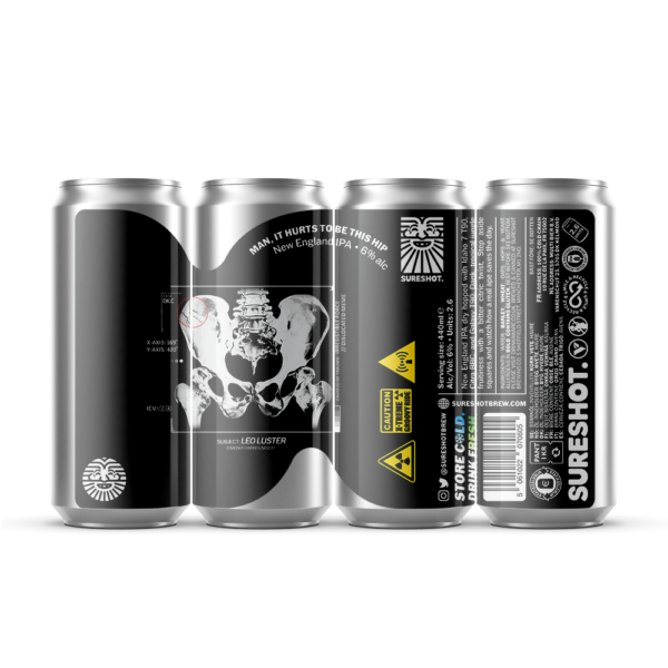 Sureshot Man, It Hurts To Be This Hip NE IPA Sureshot Man, It Hurts To Be This Hip NE IPA