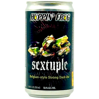 Hoppin&#39; Frog Sextuple Belgian Style Strong Dark Ale